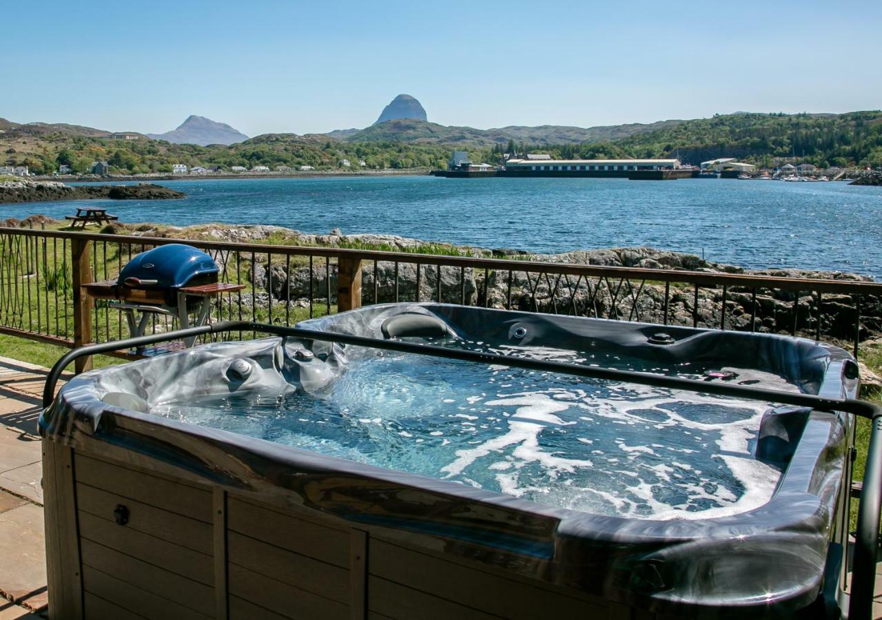 Saorsa Cabin Lochinver Esterno foto